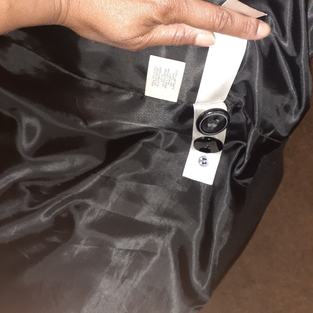 FIRM🖤ST. JOHN'S BAY PEA COAT SZ. LARGE🖤 - Picture 7 of 8